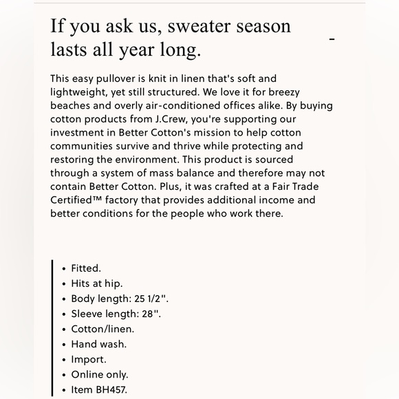 V Neck Relaxed Blended Sweater - Picture 7 of 7